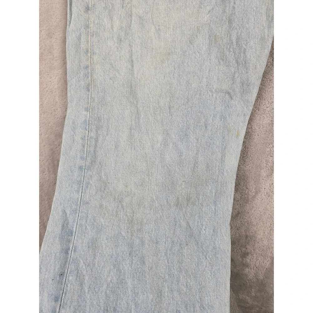 Vintage Levi's 501 Button Fly Jeans Mens 36x32 Fit 34x31 Blue Made In USA 80s